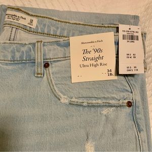 Abercrombie 90s Straight Jean